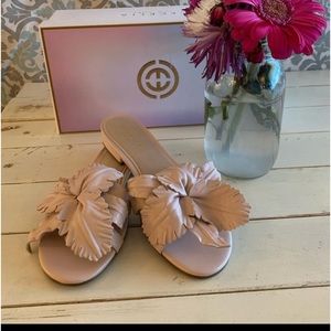 CECILIA New York Lila Pale Pink Sandal, 7.5
